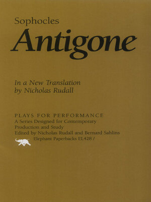 cover image of Antigone